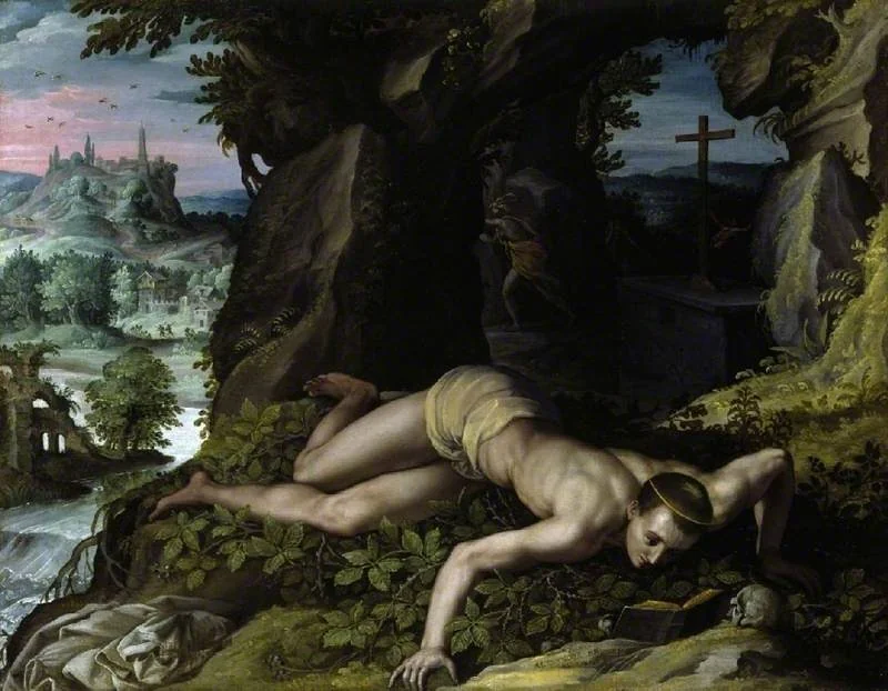 The Temptation of St Benedict