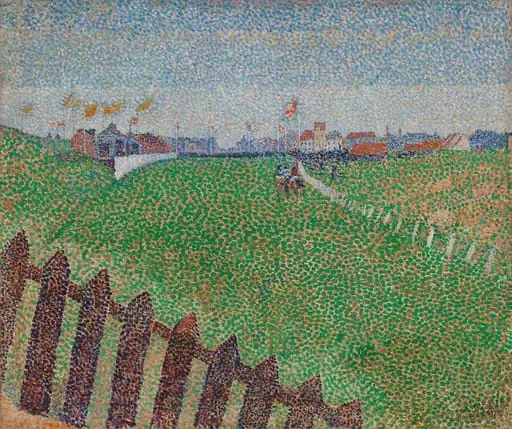 Wellingtonin kilpa-ajorata, tihkusade (Ostende)