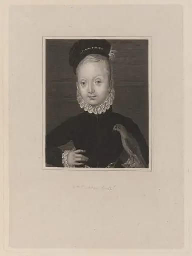Portrait of Boy with Falcon