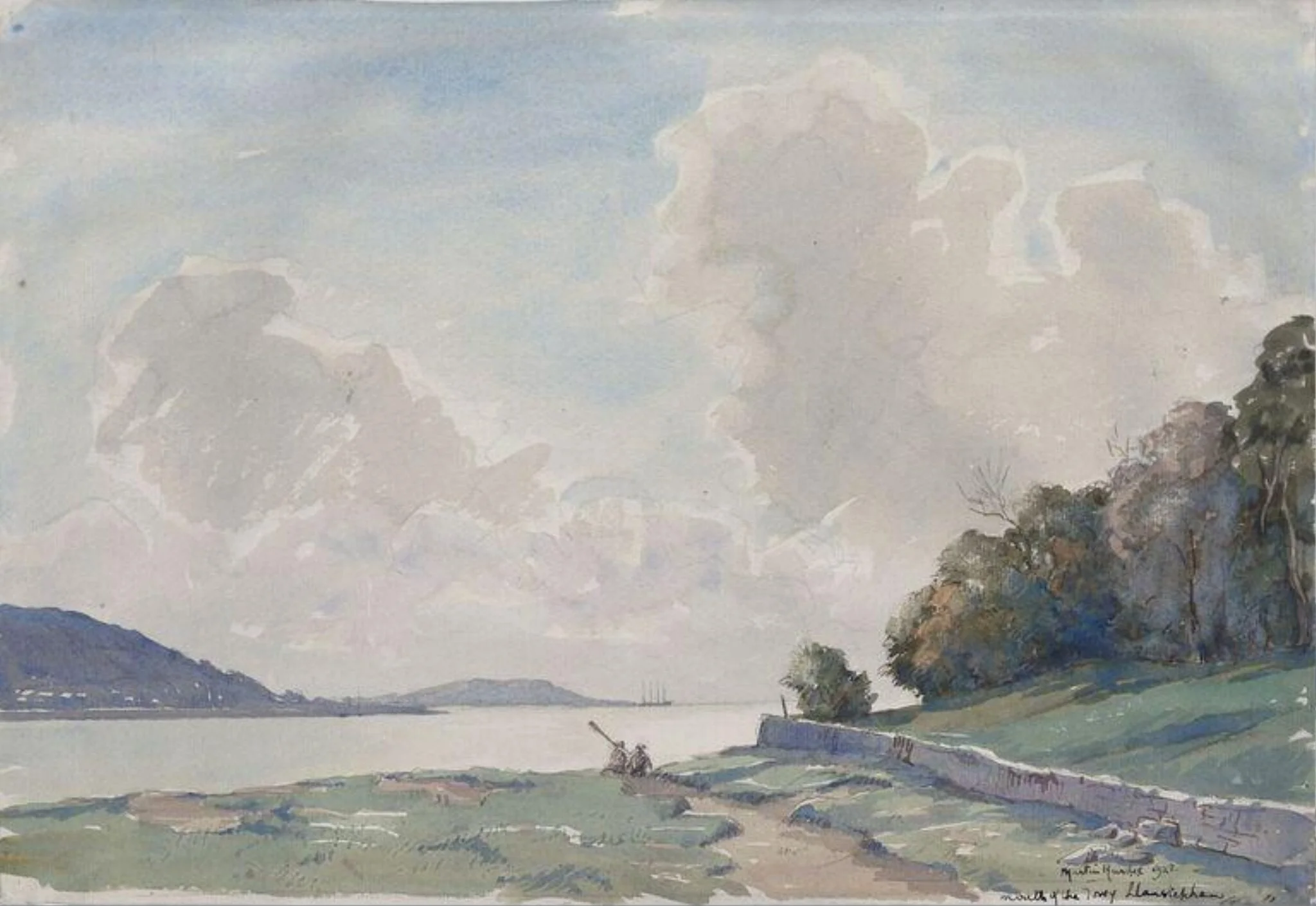 The Mouth of the Towy, Llanstephan
