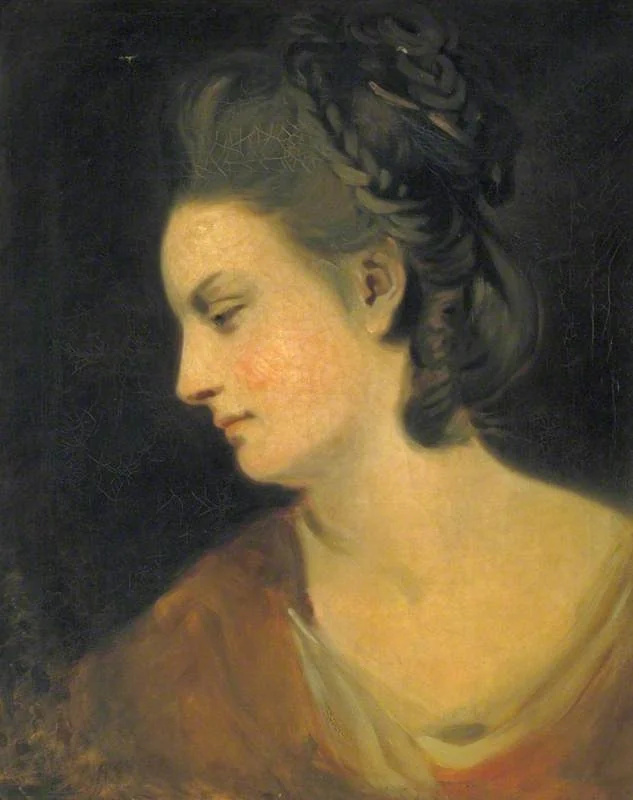 Portrait of an Unknown Woman, by Unknown, oil, 1790