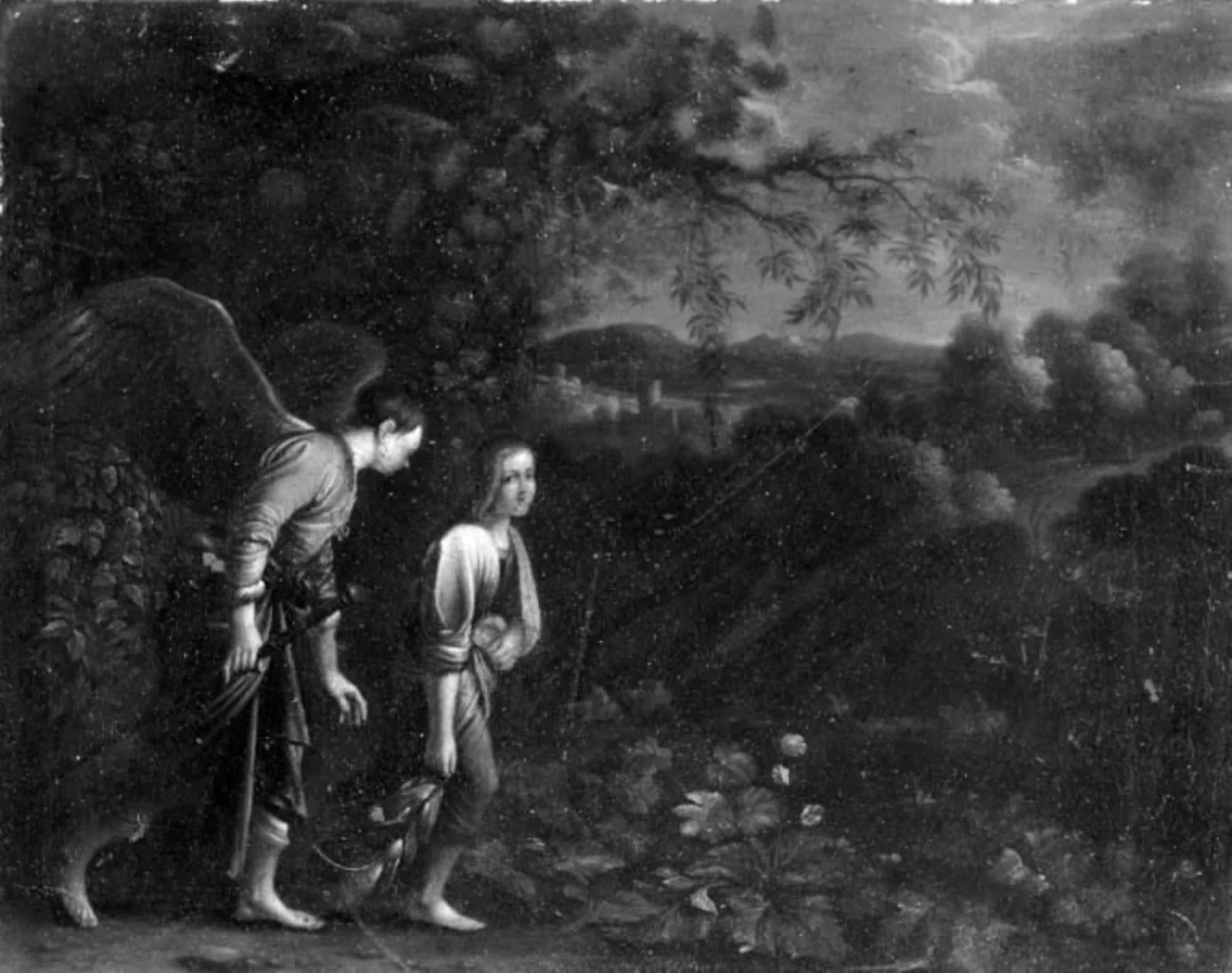 Tobiah and the Angel, by Unknown, 1550