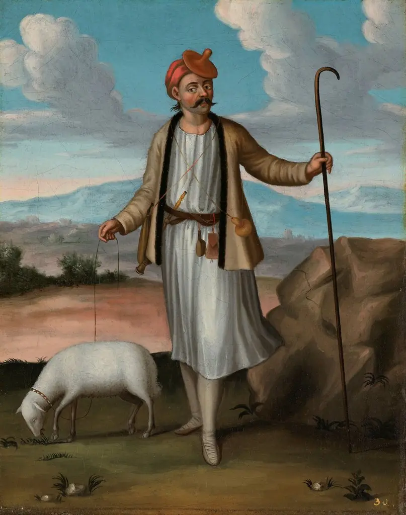Albanian Herdsman, by Jean Baptiste Vanmour