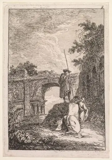Les Soirées de Rome:  L'Arc de triomphe