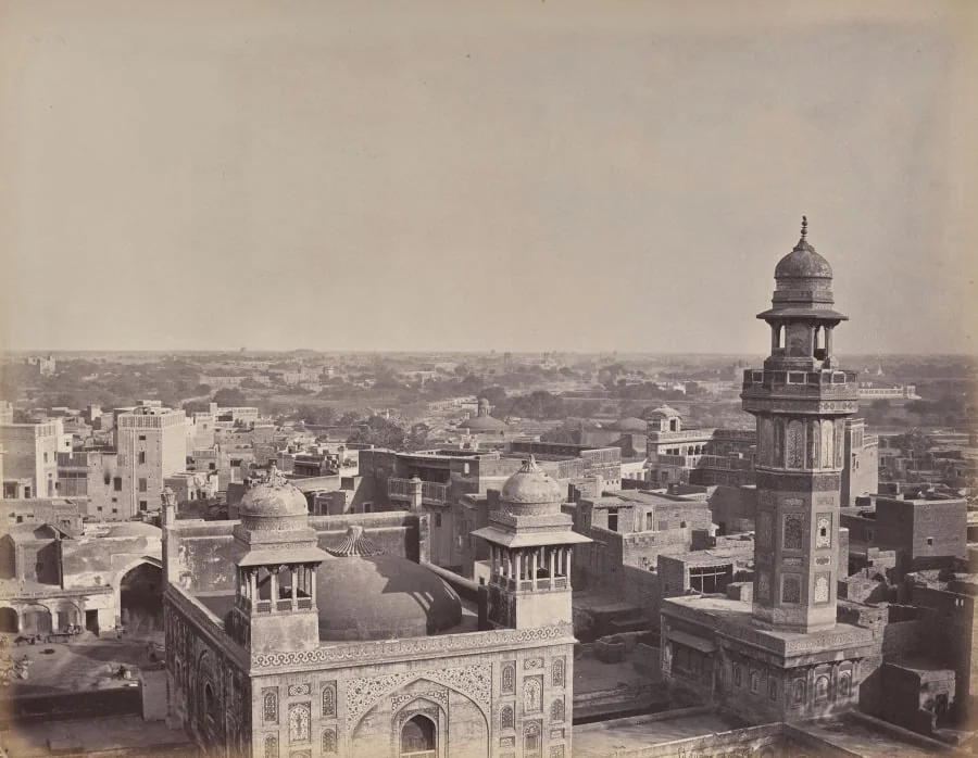The City of Lahore. Another View Taken from Huzeer Khan's House, by Samuel Bourne, 1866