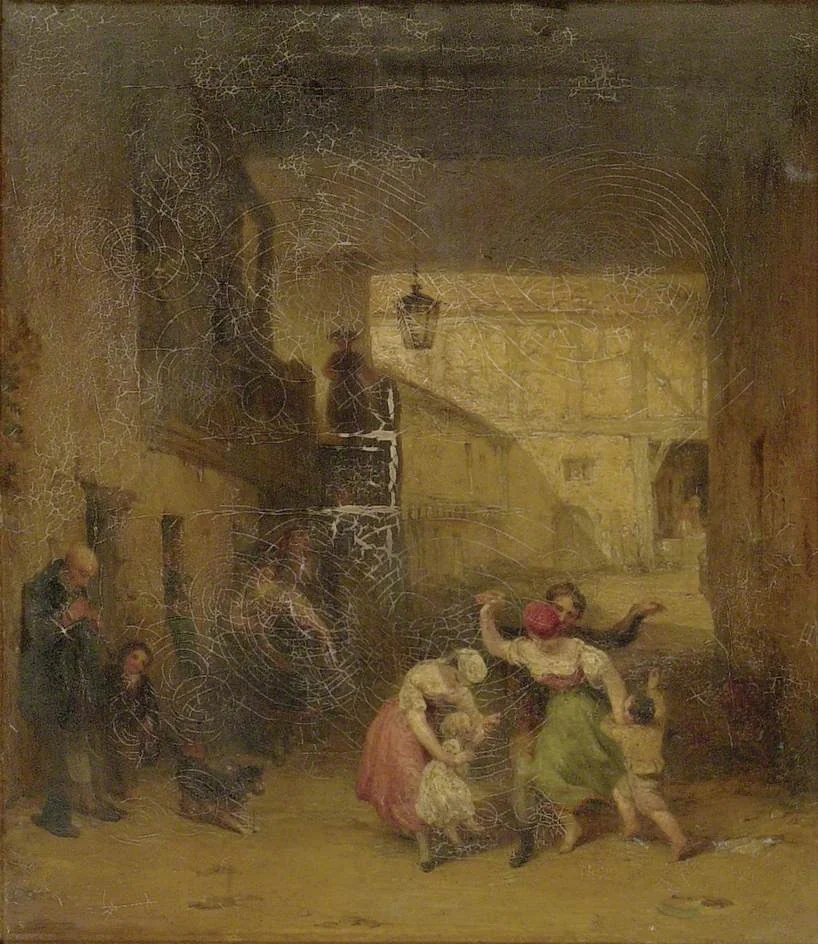 Wollenberg: Entrance to a Courtyard