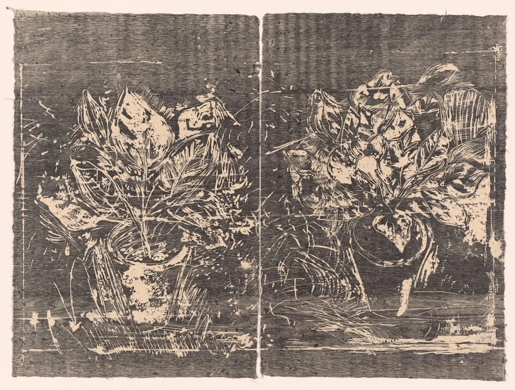 Untitled, by Jim Dine, ink, 1982