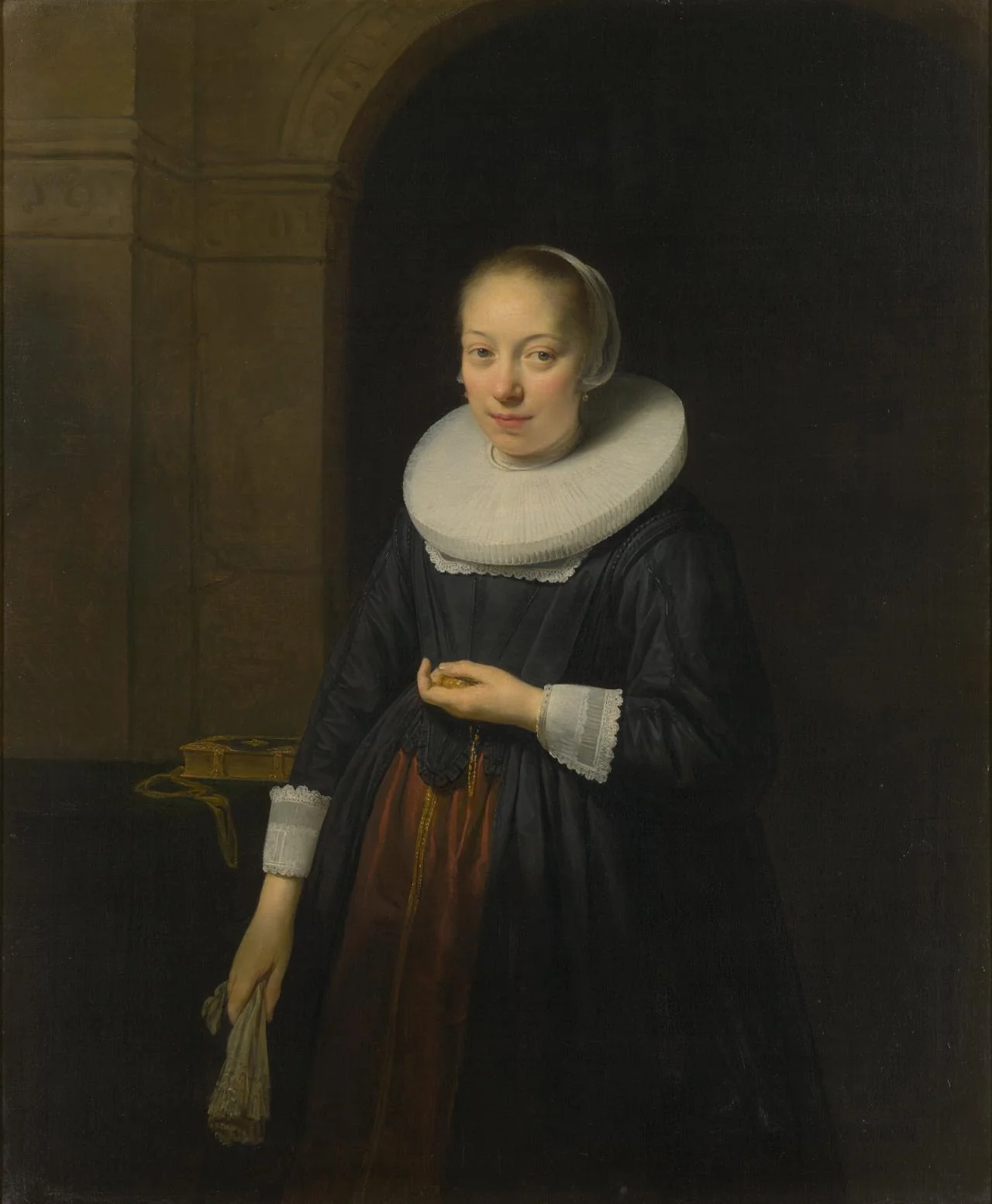 Portrait of a Lady, by Jan Victors, oil, 1640