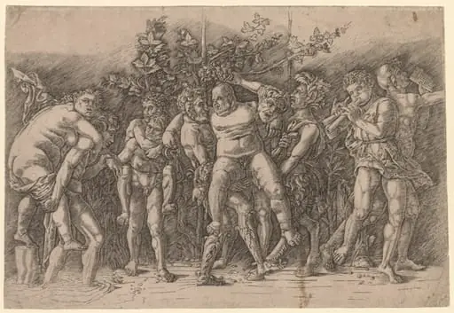 Bacchanal with Silenus
