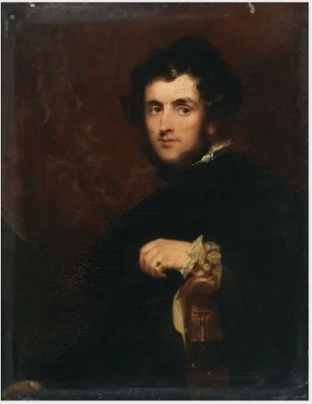 Portrait of Matthew Kendrick (c.1797-1874), Marine Painter, by Richard Rothwell, oil, 1844