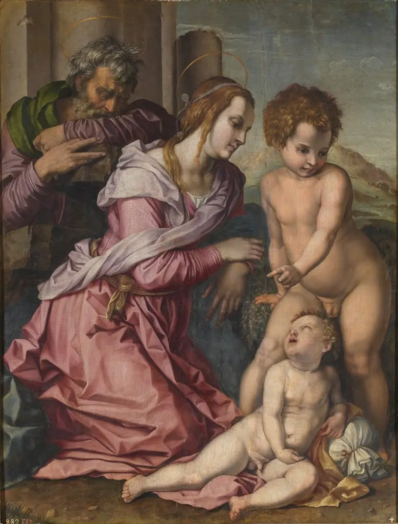 The Holy Family with the Infant Saint John the Baptist