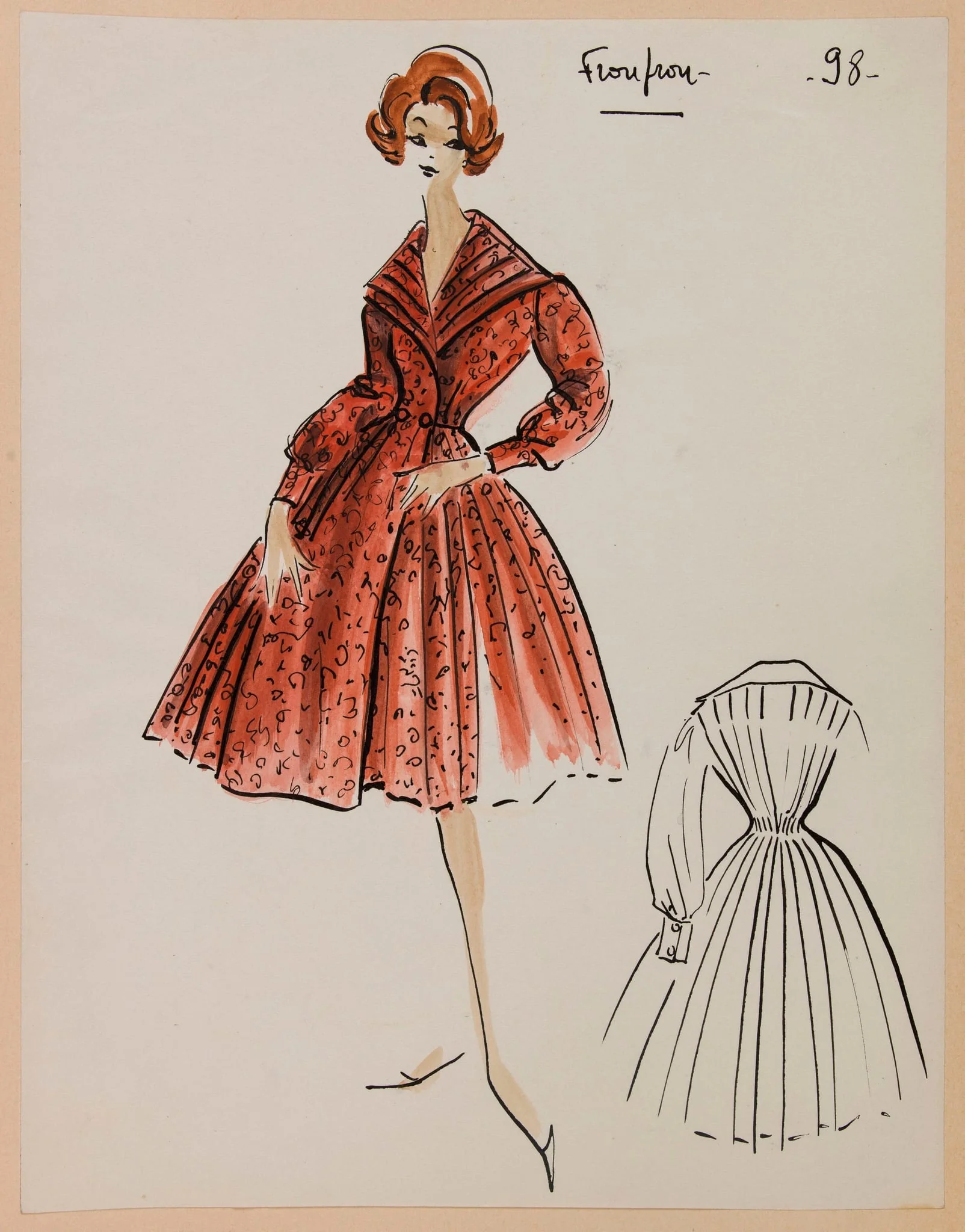 Froufrou, by Carven, 1958