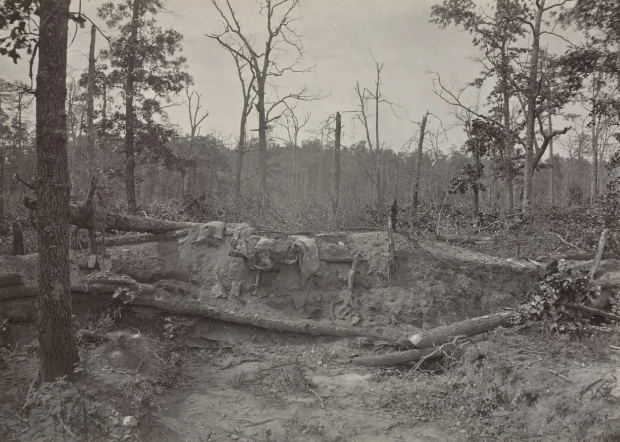 Battlefield of New Hope Church, Georgia, No. 2, by George N. Barnard, 1866