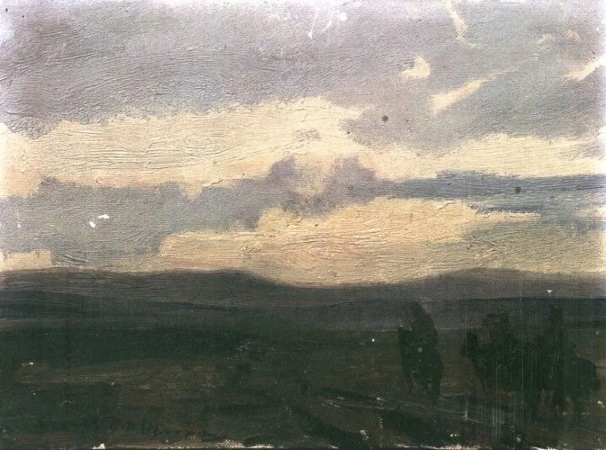 Peisaj cu călăreți, by Arthur Verona (Garguromin), unspecified, 1913