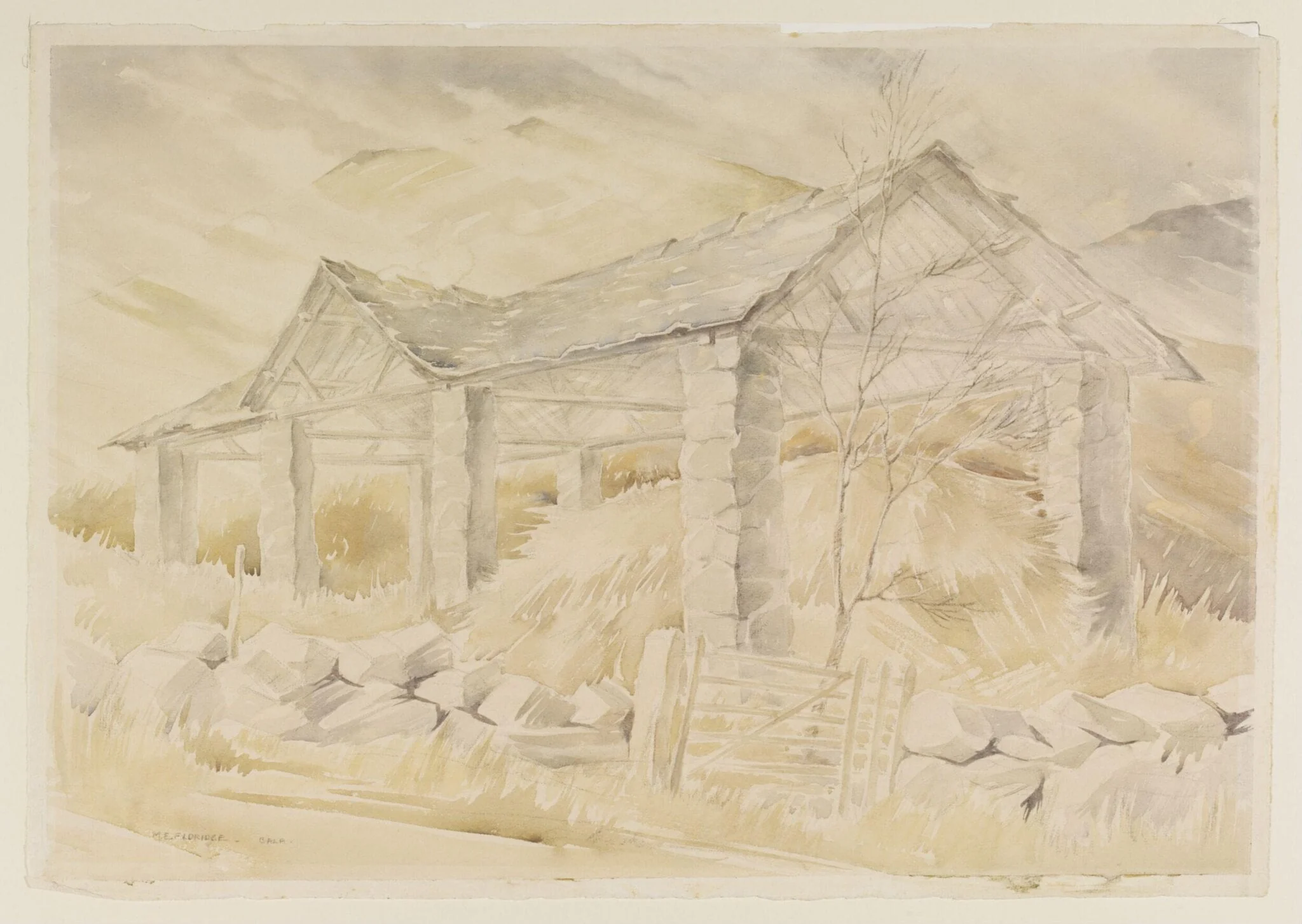 Barn at Bala, Merionethshire