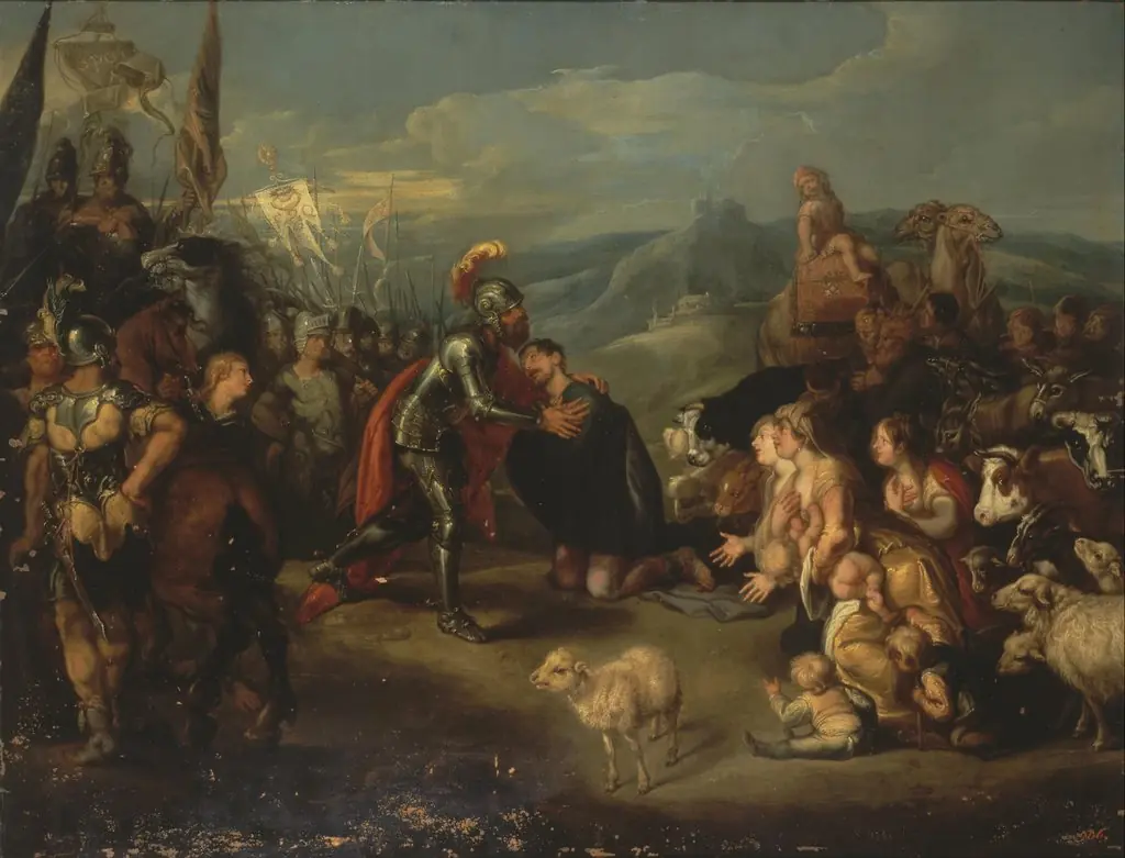 Meeting of Esau and Jacob