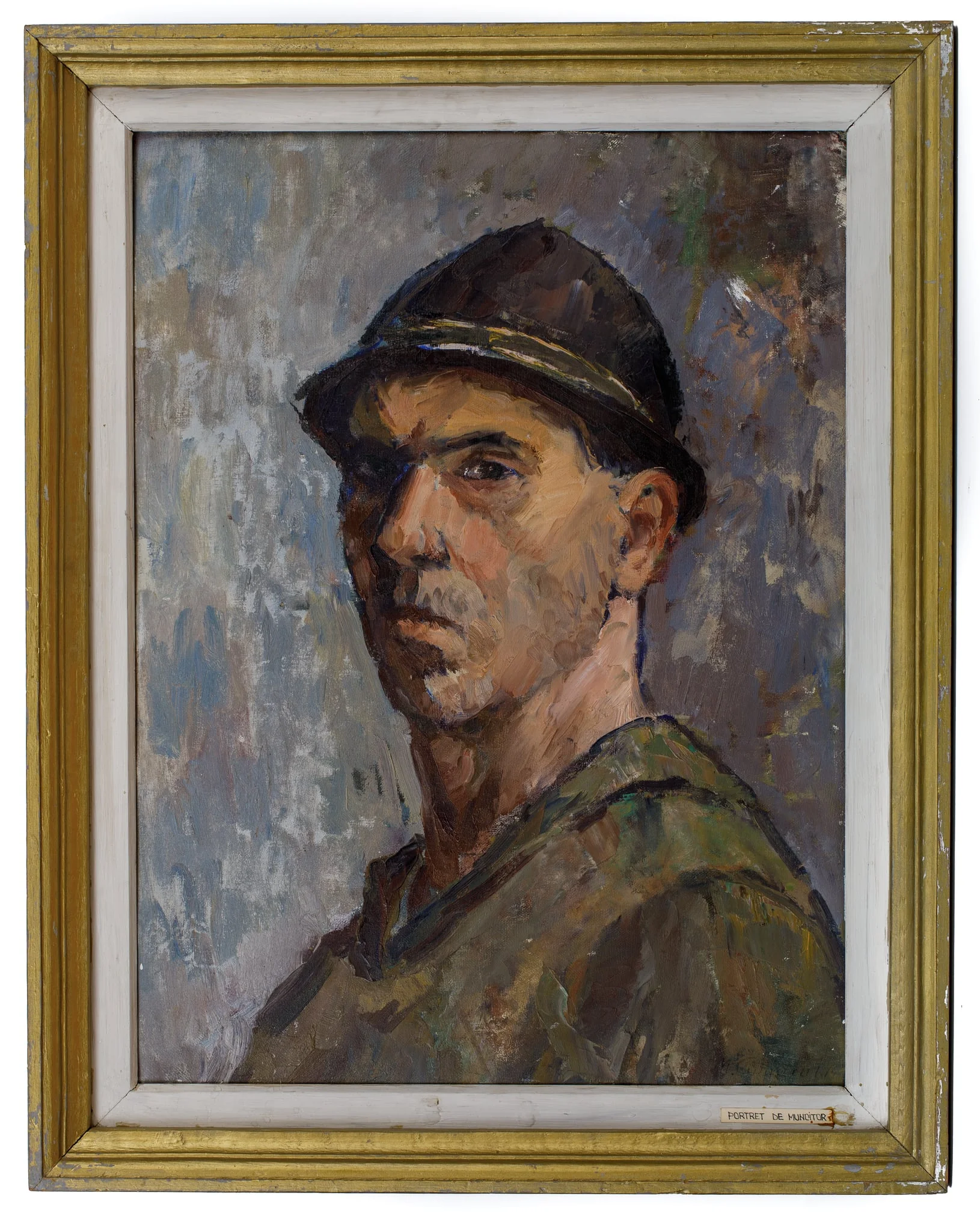 Portret de muncitor - Zlatna