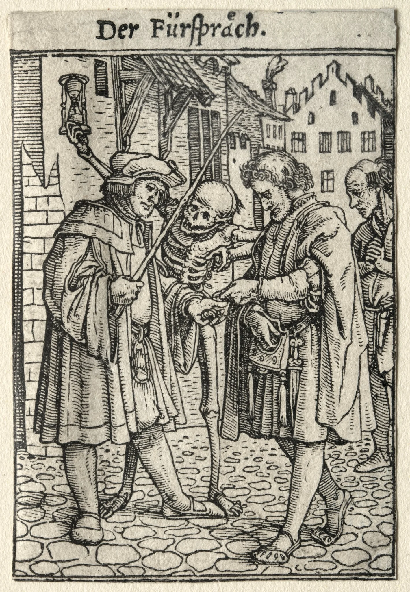 Dance of Death:  The Advocate, by Hans Holbein the Younger, 1526