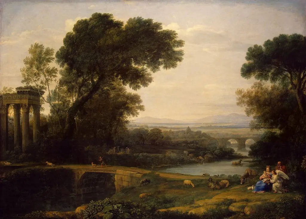 Landscape with the rest on the Flight into Egypt (Noon)