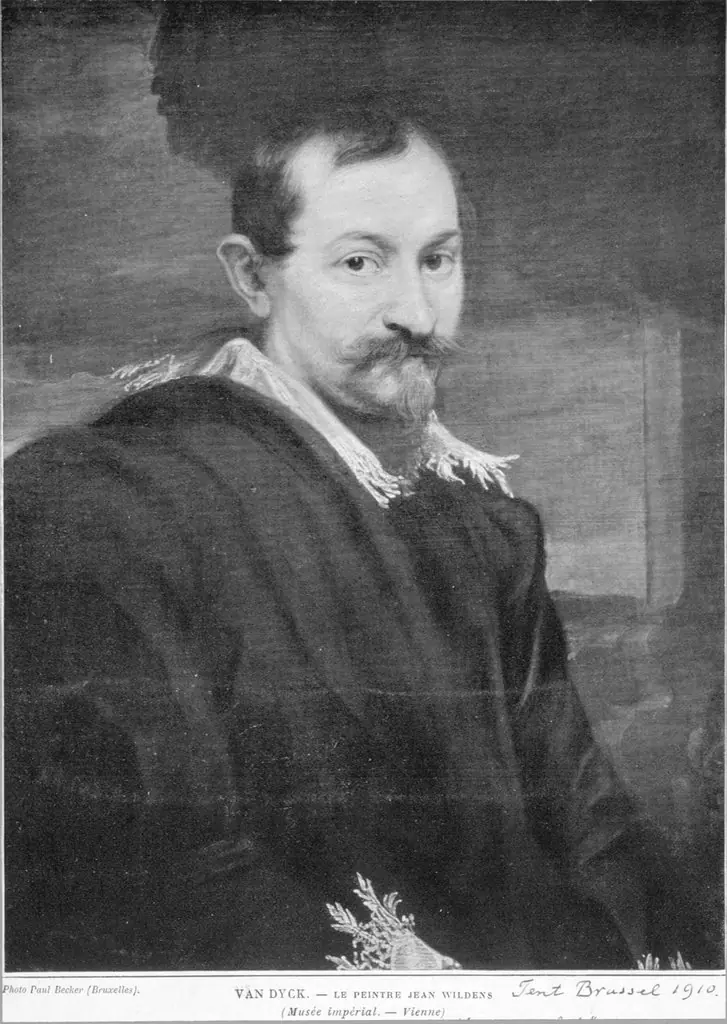 Lost portrait of Jan Wildens