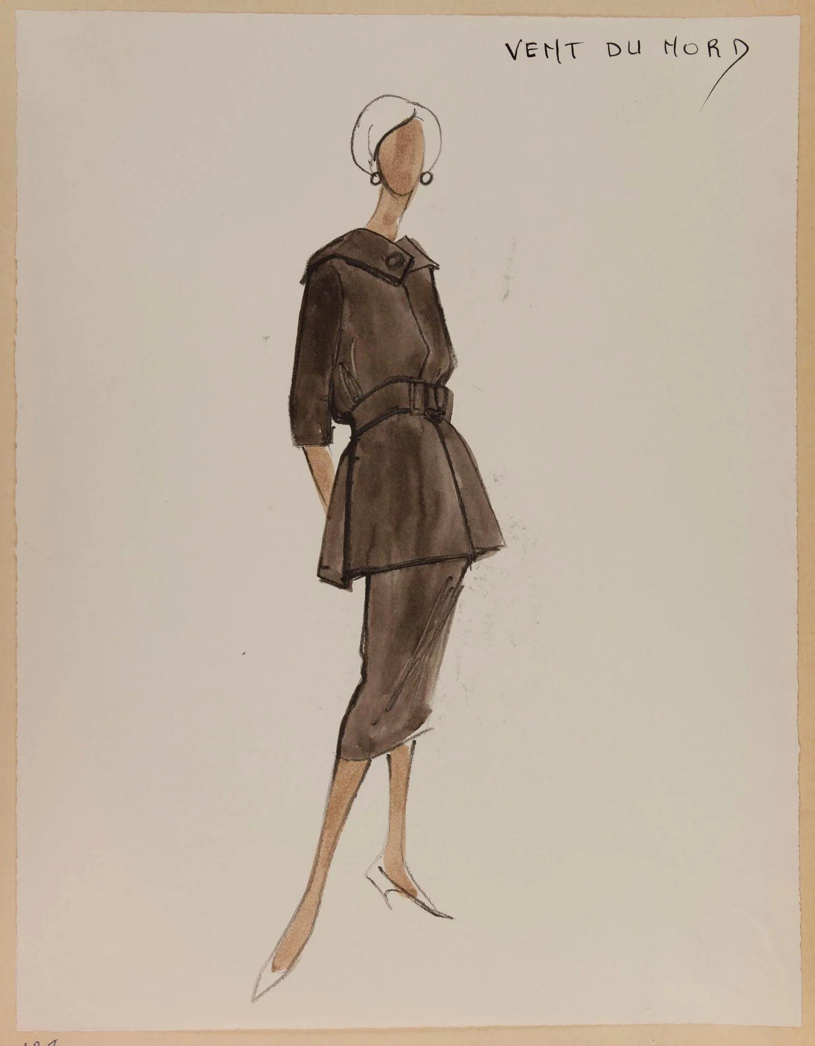 Vent du nord, by Marie-Louise Carven, 1956