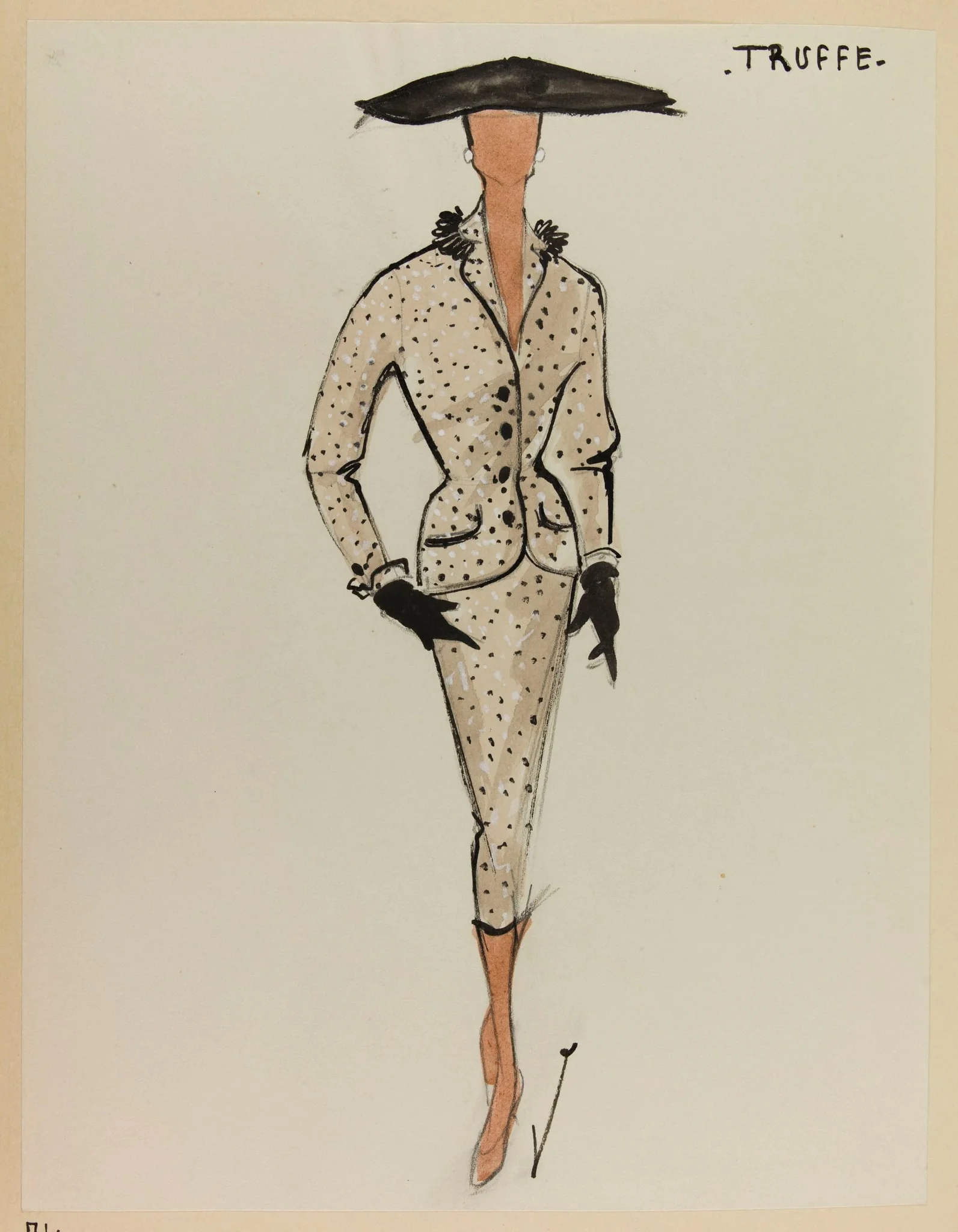 Truffe, by Marie-Louise Carven, 1953