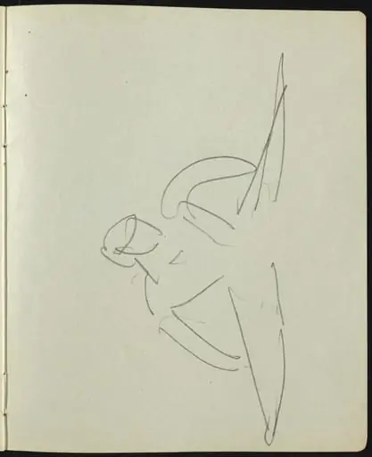Dancers and Performers (Page from a Sketchbook)