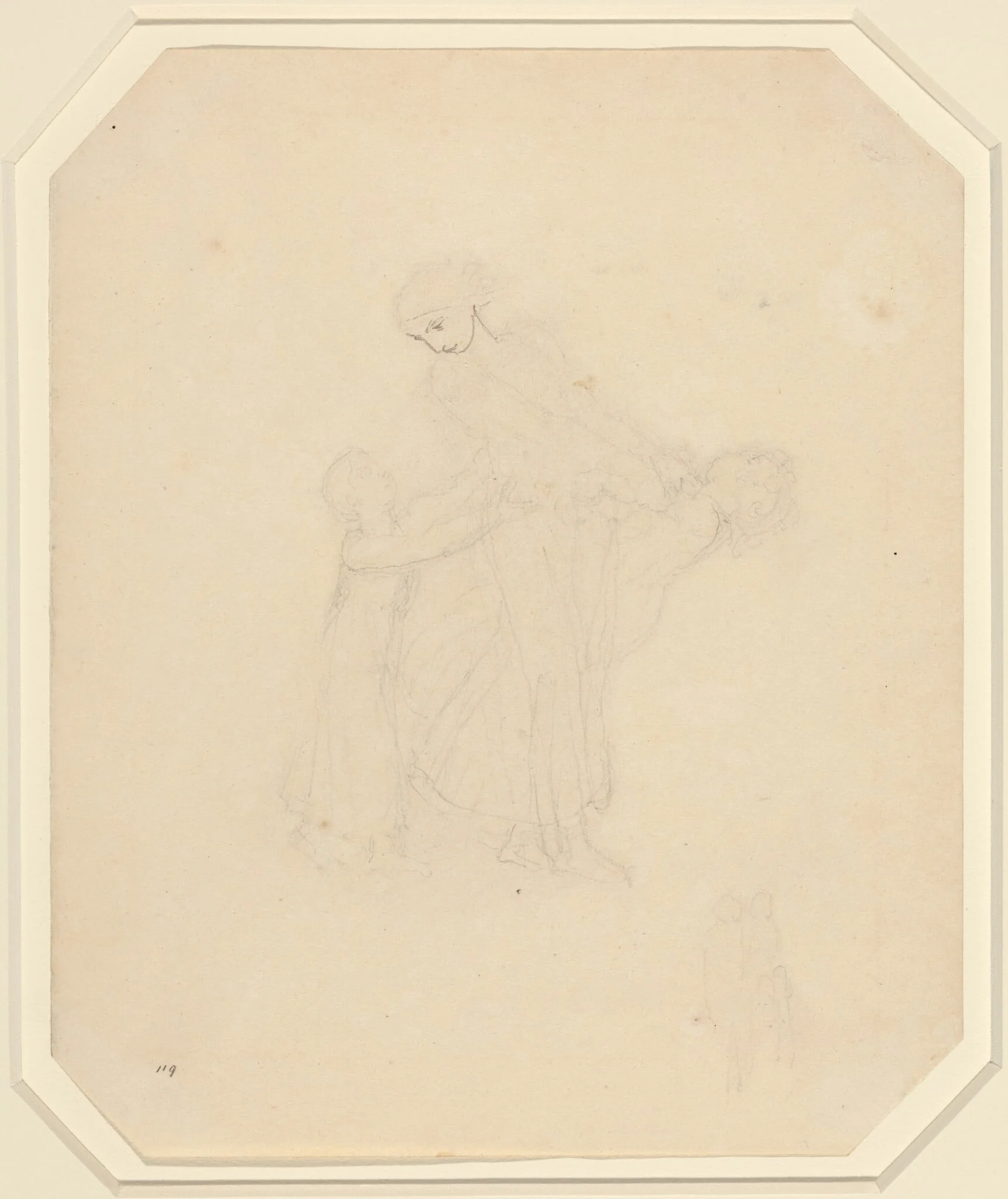Adult and Two Children