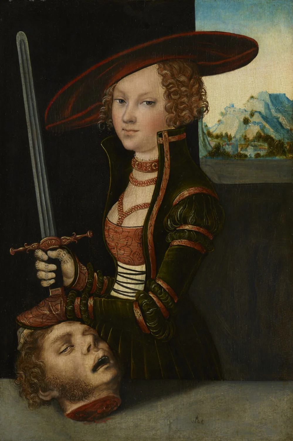Judith, by Lucas Cranach the Elder, unspecified, 1530