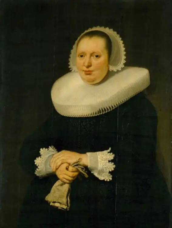Portrait of Catharina Jansdr. Tengnagel, wife of Andries Bicker