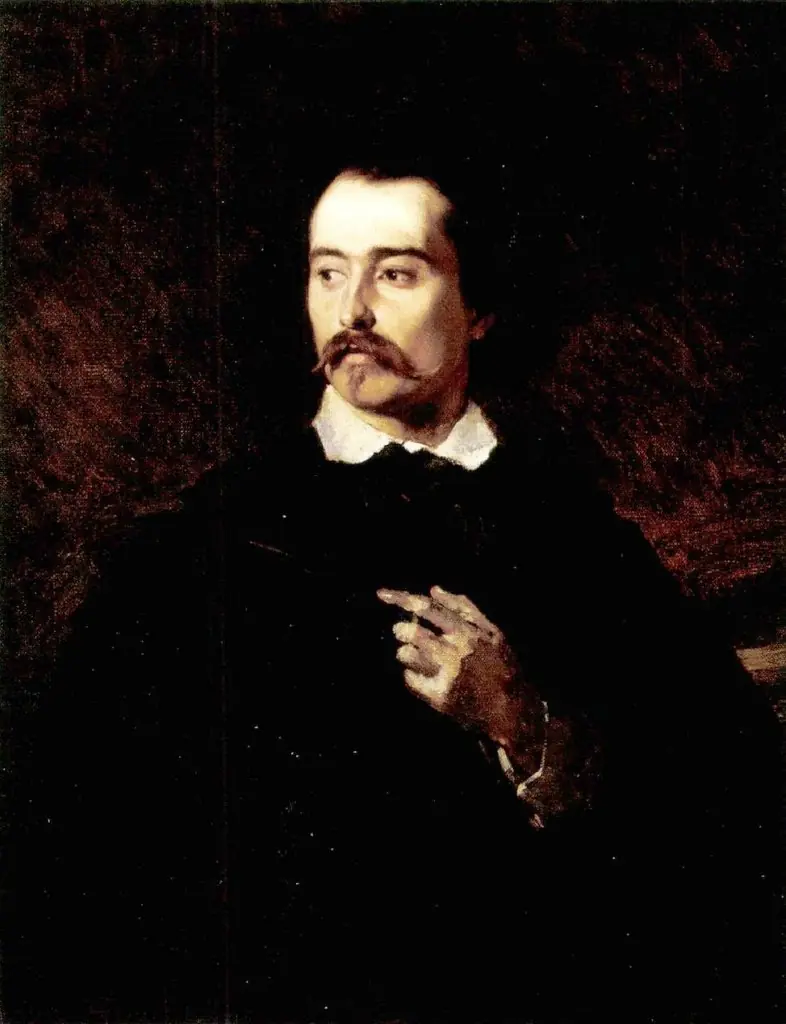 Portrait of Painter József Borsos