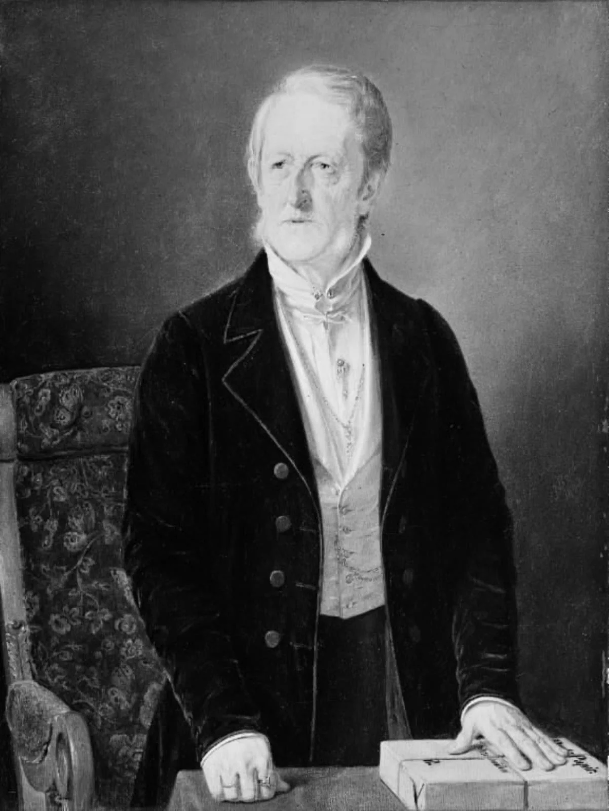 Industrimanden og politikeren I.C. Drewsen, by Unknown, 1843