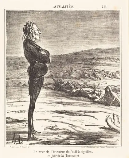 Le Rêve de l'inventeur du fusil a aiguilles...