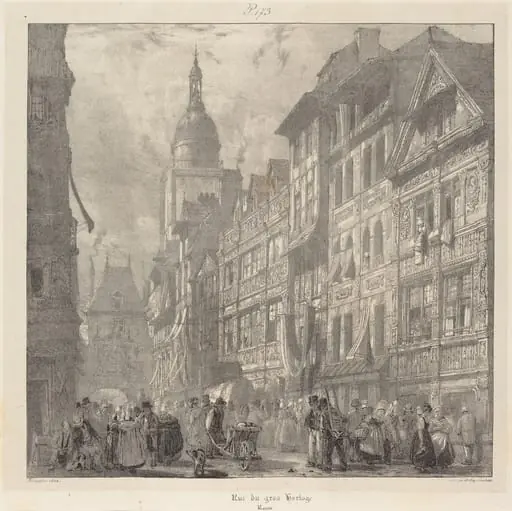 Rue du gros-horloge, Rouen