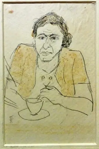 Femeie la cafenea