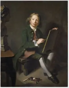 Portrait of a Boy (Horace Hone), Sketching
