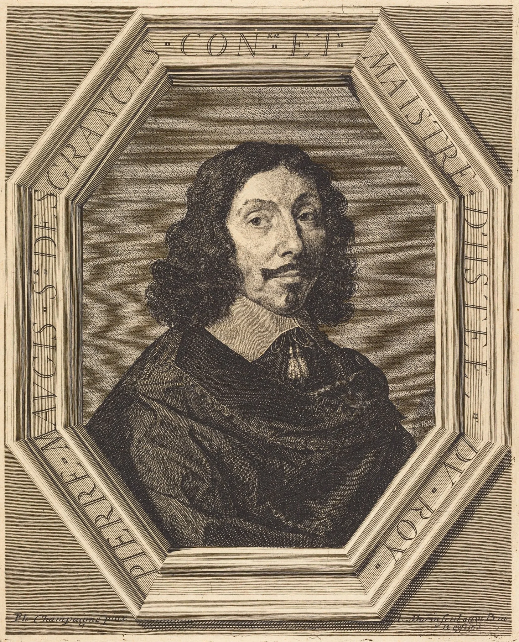 Pierre Maugis, by Jean Morin, ink, 1625