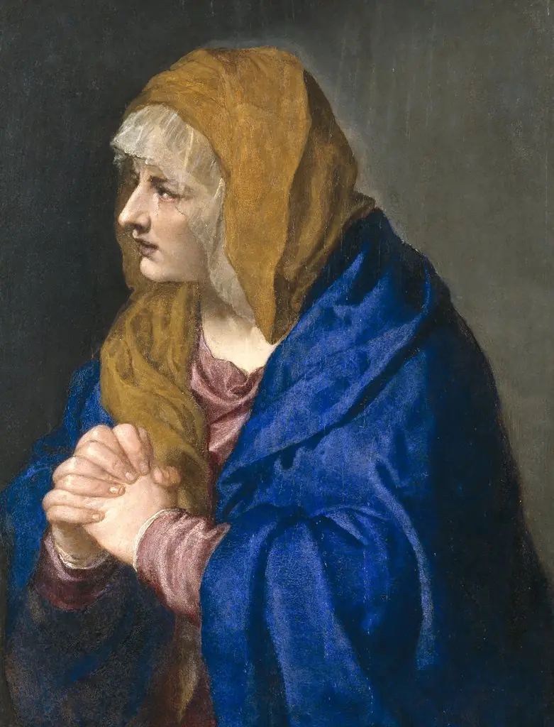 Mater Dolorosa with Clapsed Hands