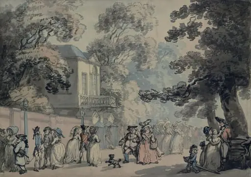 Entrance to the Mall, Spring Gardens