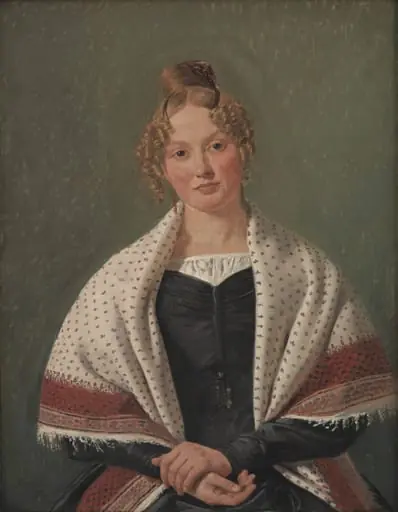 Portrait of Hanne Wanscher, née Wegener