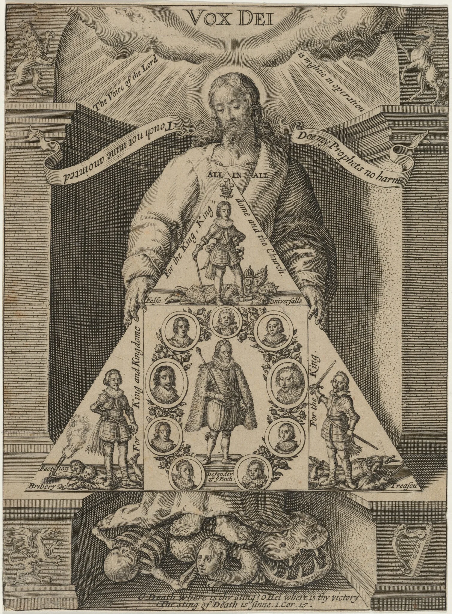 Vox Dei, by Thomas Scott, by Crispijn van de Passe I, ink, 1624