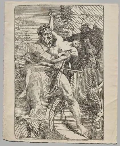 The Abduction of Proserpina by Pluto (2nd version)