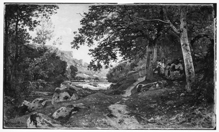 The Rocky Path in the Morvan (Chemin des roches dans le Morvan)