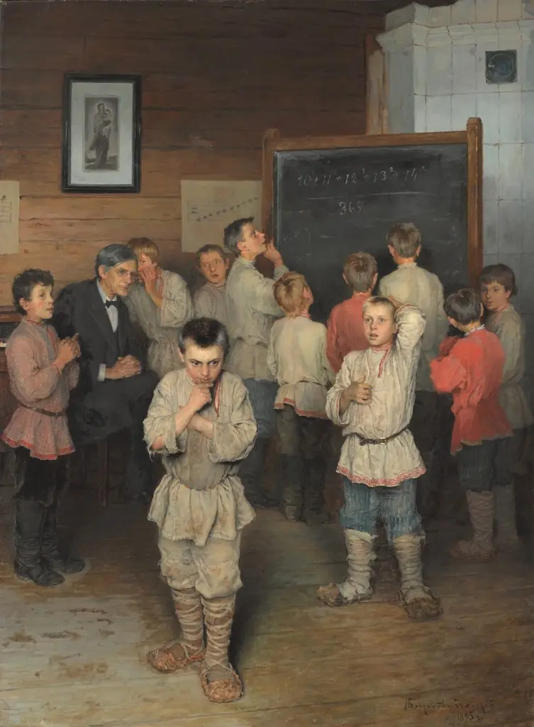 Mental Calculation. In Public School of S. A. Rachinsky