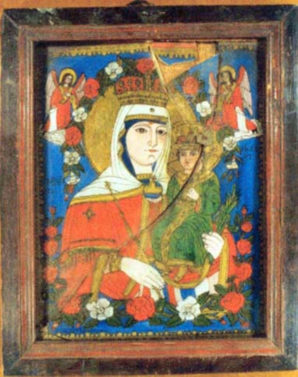 Maica Domnului cu Pruncul, by Unknown, 1887
