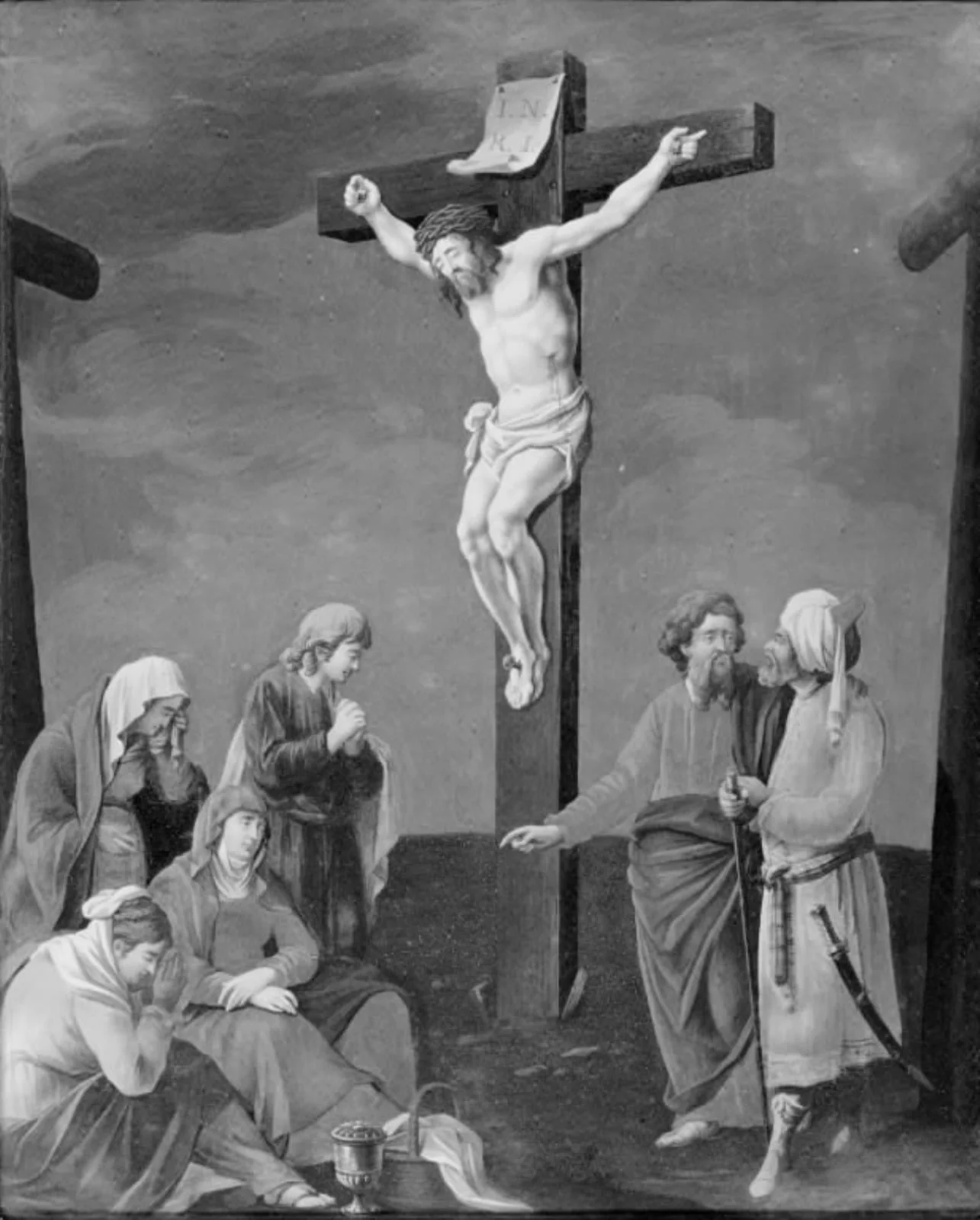 Kristus på korset, by Unknown, unspecified, 1750