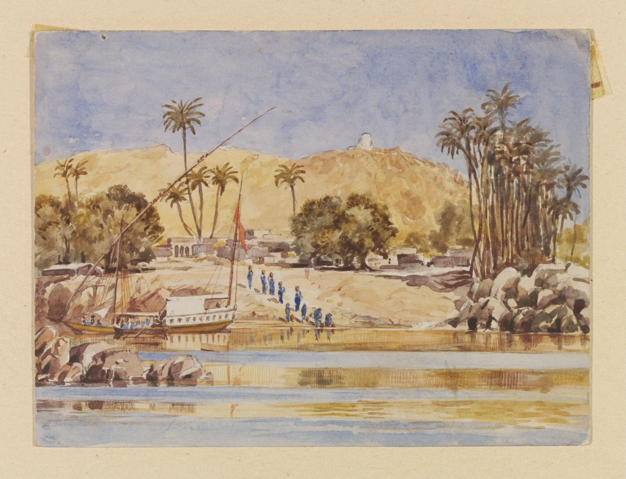 View on the Nile, opposite Aswan