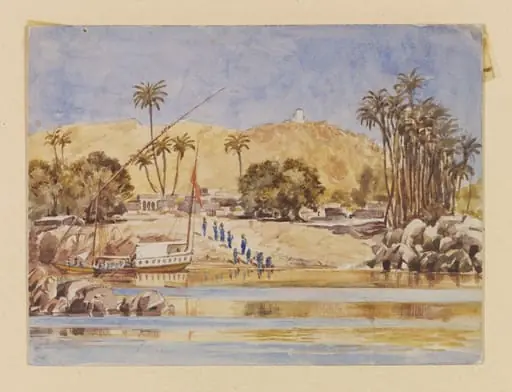 View on the Nile, opposite Aswan
