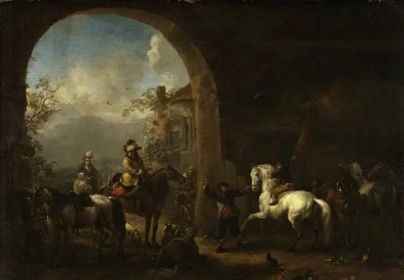 The stable