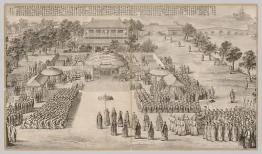 The Victory Banquet: from Battle Scenes of the Quelling of Rebellions in the Western Regions, with Imperial Poems